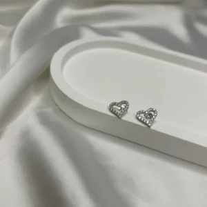 עגילי לב חלול