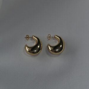 עגילי מון זהב