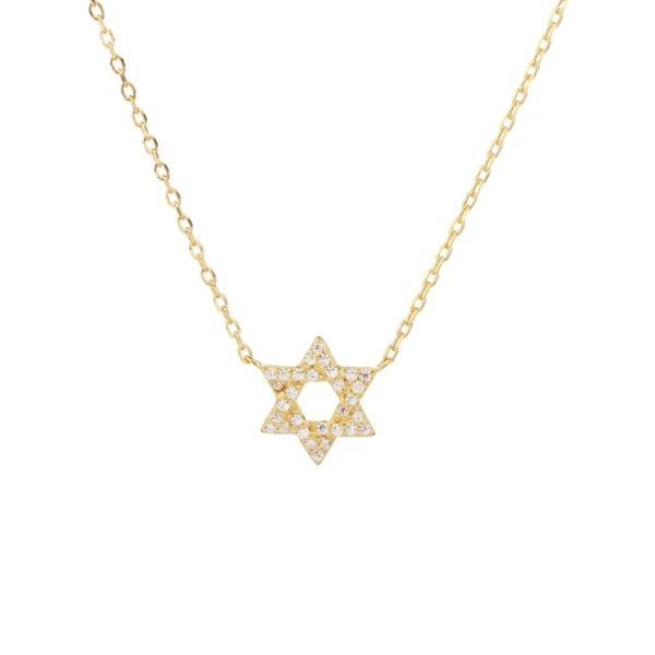שרשרת מגן דוד זהב_ 1