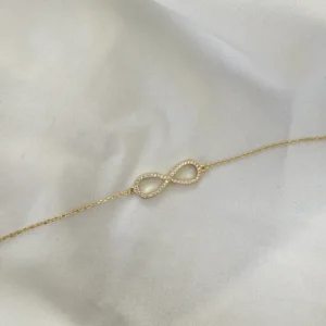 צמיד אינפיניטי זהב _3