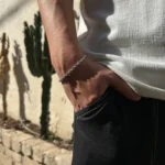 ⁦צמיד חבל כסף⁩ – תמונה ⁦6⁩