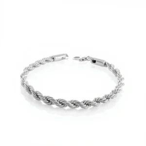 צמיד חבל כסף