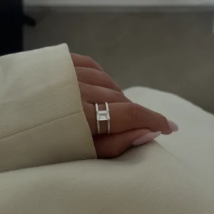 טבעת אודרי כסף_3