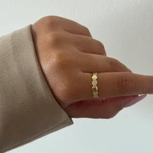 טבעת קלארה זהב_2