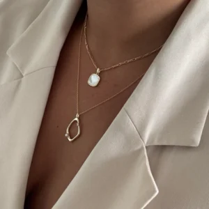 שרשרת ג׳יזל זהב_3