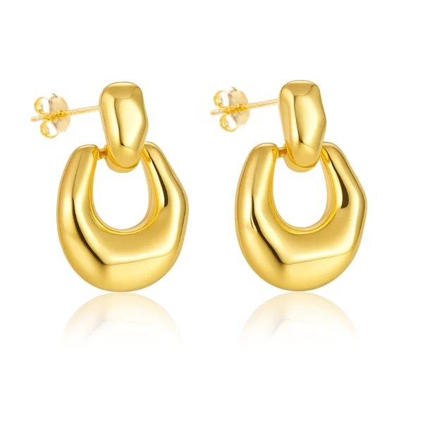 עגילי ג׳סיקה זהב_1