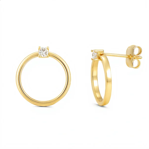 עגילי לורי זהב_1