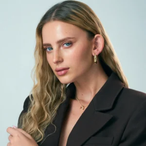 עגילי לילי זהב_3