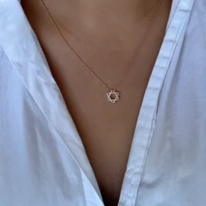 שרשרת מגן דוד זהב_2