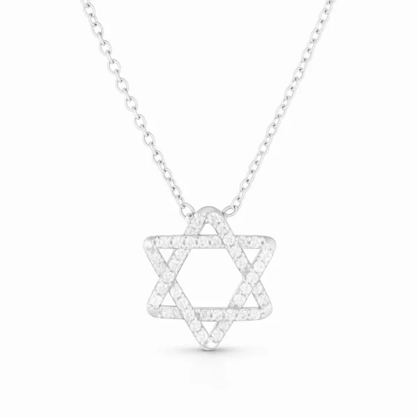 שרשרת מגן דוד כסף_1