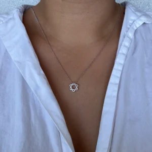 שרשרת מגן דוד כסף_2