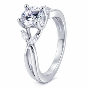 טבעת סוליטר מעוצבת