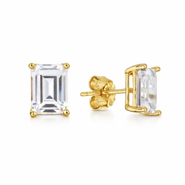 עגילי אלכסה זהב