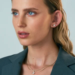 עגילי אריאל זהב_4