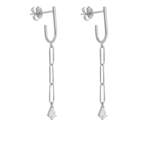 עגילי לינה כסף