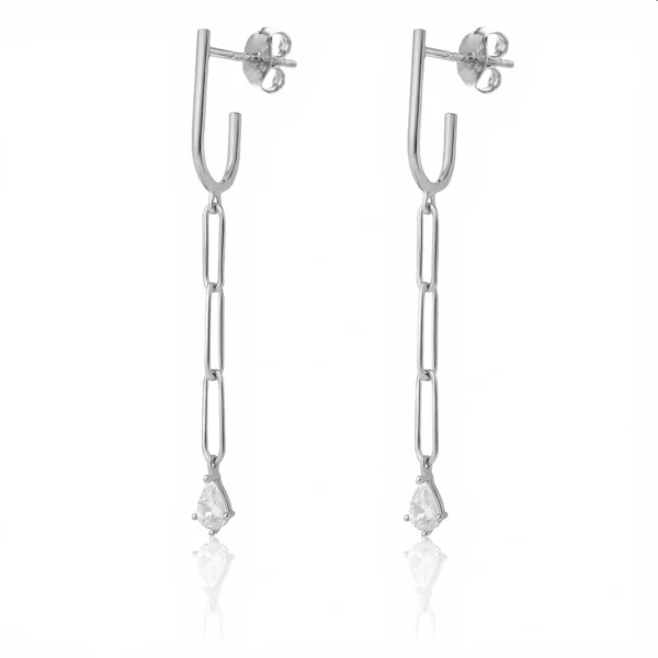 עגילי לינה כסף_1