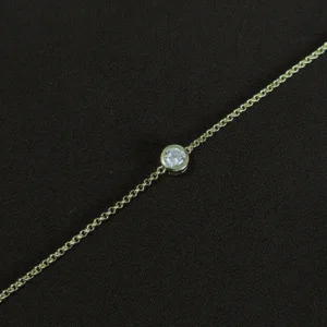 צמיד סוליטר זהב_1